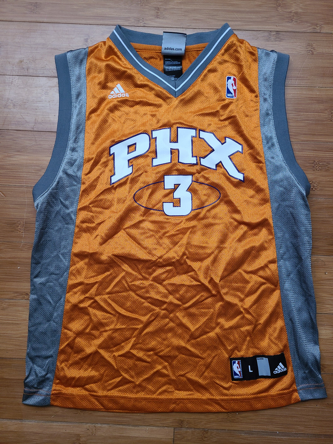 Vintage Youth Adidas Phoenix Suns Boris Diaw Jersey Size Large(14-16)-Orange