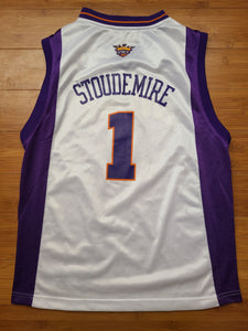 Vintage Youth Adidas Phoenix Suns Amare Stoudemire Jersey Size Large(14-16)-White.