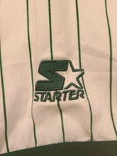 Load image into Gallery viewer, Vintage Mens Starter Green Bay Packers Pinstripe Jersey Size Large-White
