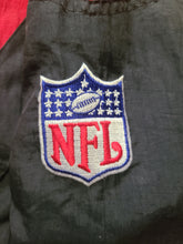Load image into Gallery viewer, Vintage Mens Starter Tampa Bay Buccaneers 3/4 Pullover Hooded Jacket Size Small-Black