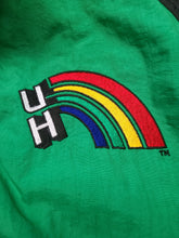 Load image into Gallery viewer, Vintage Mens Starter Hawaii Rainbow Warriors Button Up Jacket Size Medium