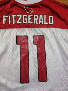 Youth Reebok Arizona Cardinals Larry Fitzgerald Jersey Size XL-White