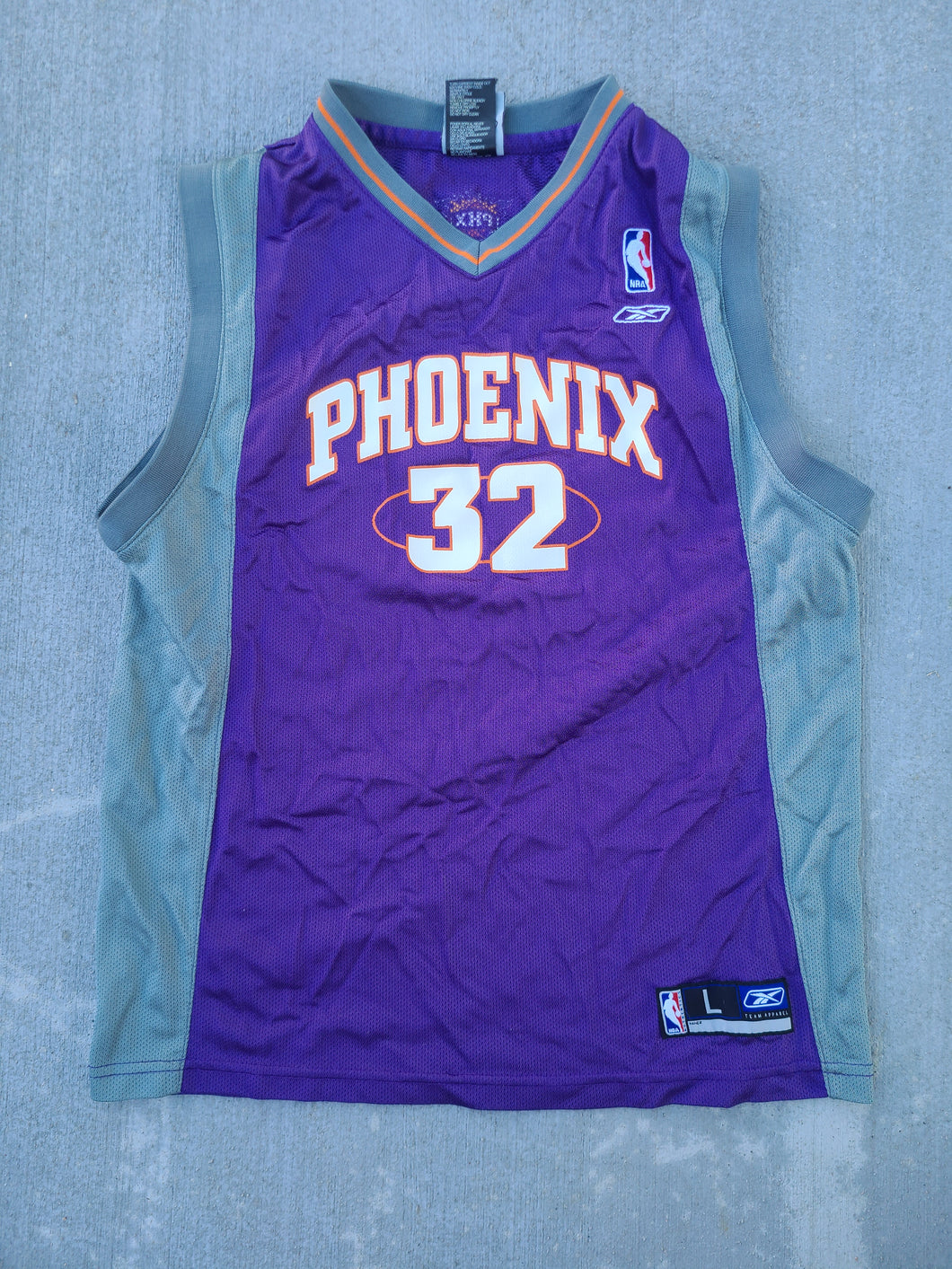 Vintage Youth Adidas Phoenix Suns Amare Stoudemire #32 Jersey Size Large(14-16)-Purple