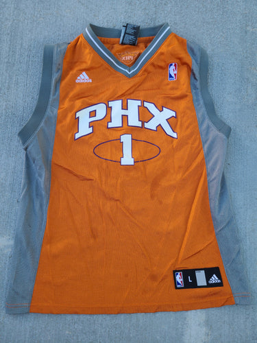 Vintage Youth Adidas Phoenix Suns Amare Stoudemire Jersey Size Large-Orange
