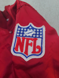 Vintage Mens Starter Arizona Cardinals Satin Jacket Size Large-Red