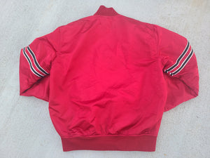 Vintage Mens Starter Arizona Cardinals Satin Jacket Size Large-Red