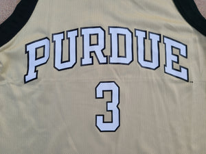 Vintage Mens Champion Purdue Boilermakers #3 Jersey Size 40-Gold