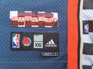 Rare Adidas Charlotte Bobcats Jason Richardson Racing Night Swingman Jersey Size XXL-Blue
