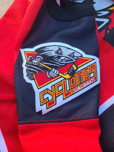 Mens CCM Cincinnati Cyclones Jersey Size Small-Red