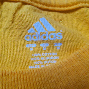 Mens Adidas Los Angeles Lakers 2009 NBA Champions Tshirt Size Medium-Gold